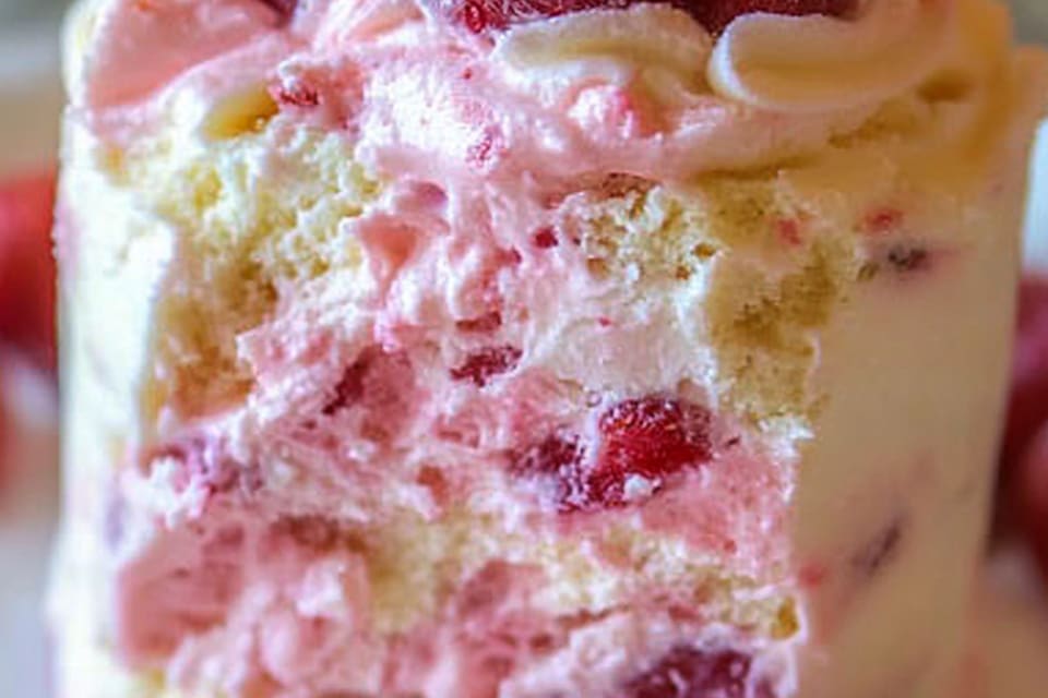 Homemade Strawberry Cream Cake: An Incredible 7-Layer Recipe