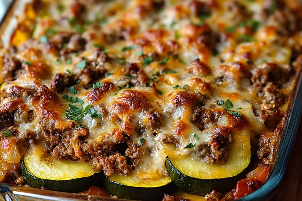Zucchini Ground Beef Casserole: An Incredible Ultimate Recipe for 6 Servings
