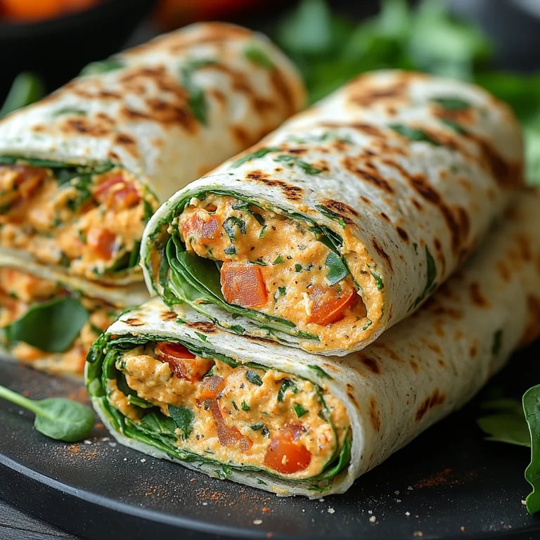 Veggie Spinach Wraps with Hummus: An Incredible Ultimate Recipe