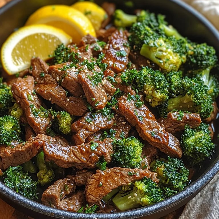 Lemon Garlic Steak & Broccoli Skillet: An Amazing Ultimate Recipe