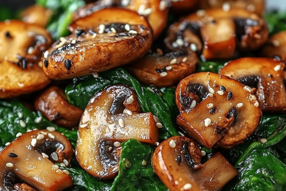 Easy Sautéed Mushrooms & Spinach: An Ultimate 7-Step Side Dish