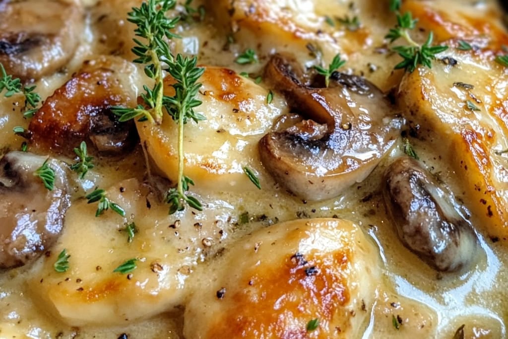 Mushroom Asiago Chicken: An Incredible Ultimate Recipe