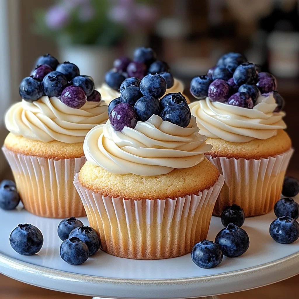 White Chocolate Blueberry Cupcakes: An Incredible 5-Star Recipe