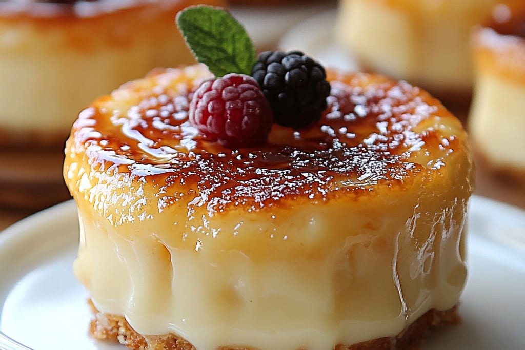 Mini Crème Brûlée Cheesecakes Keto Dessert: An Incredible 5-Step Recipe