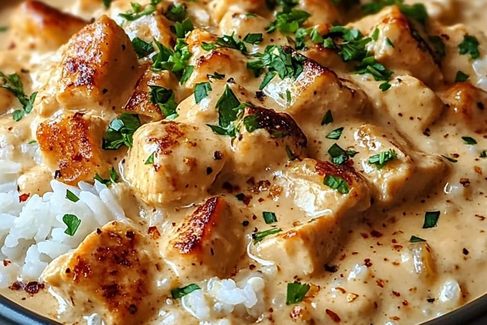 Creamy Chicken and Rice: An Incredible Comforting One-Pot Wonder