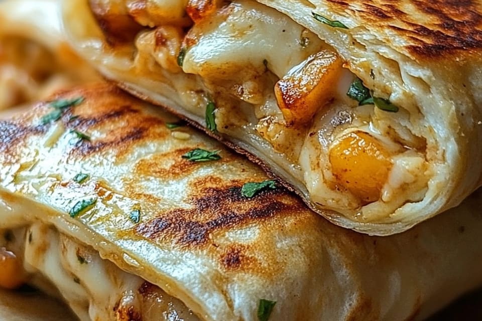 Cheesy Garlic Chicken Wraps: An Incredible Ultimate Meal