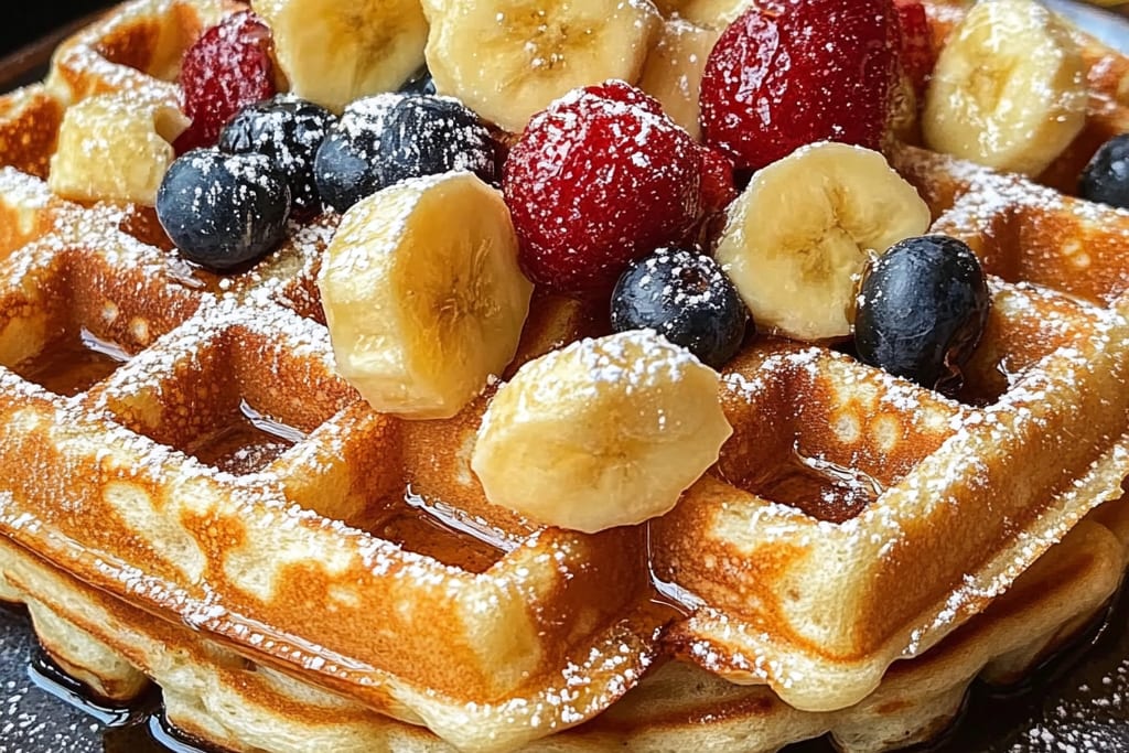 Easy Waffle Recipe: An Amazing Ultimate Breakfast Classic Made Simple