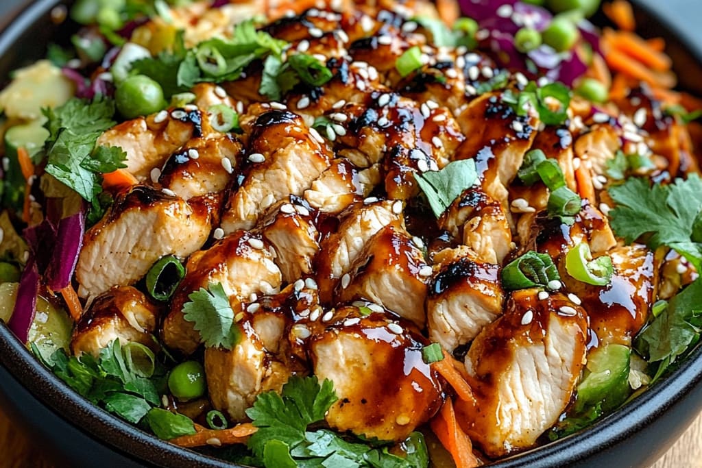 Crunchy Asian Sesame Chicken Salad: An Incredible Ultimate Recipe