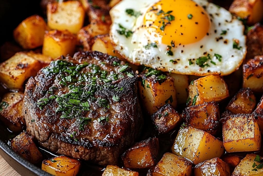 Steak Egg Potato Hash: An Incredible Ultimate Recipe for 5