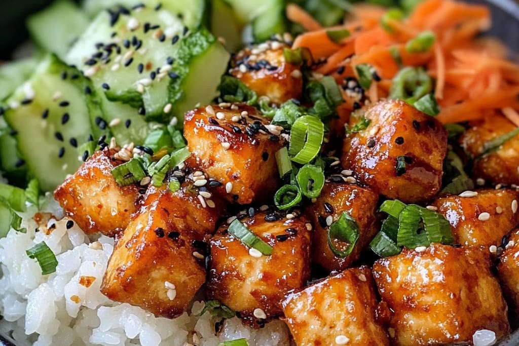 Crispy Baked Korean Tofu Bowls: An Incredible Ultimate Recipe for a Healthy Meal