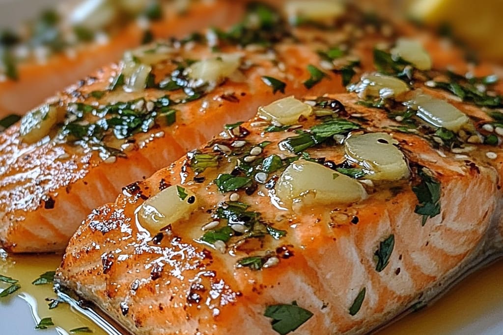 Garlic Salmon: An Amazing Ultimate Recipe for 4