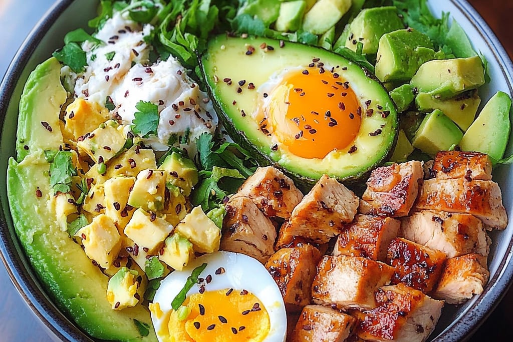 Avocado with Chicken & Egg Snack: An Incredible Ultimate Recipe