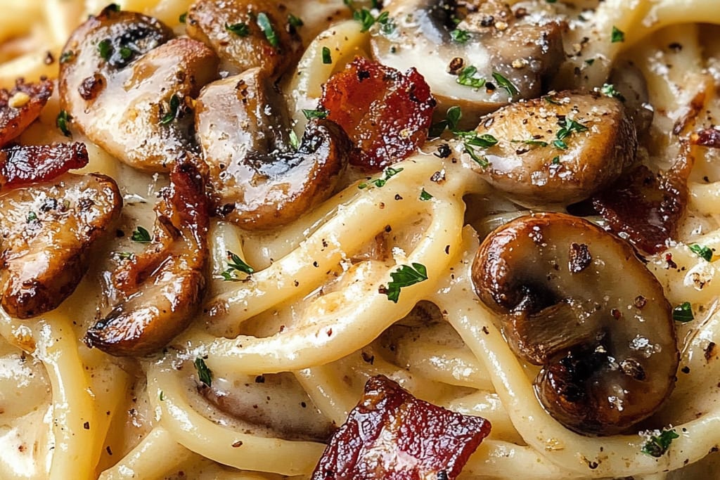 Creamy Bacon Mushroom Pasta: An Incredible 5-Step Comfort Food Delight