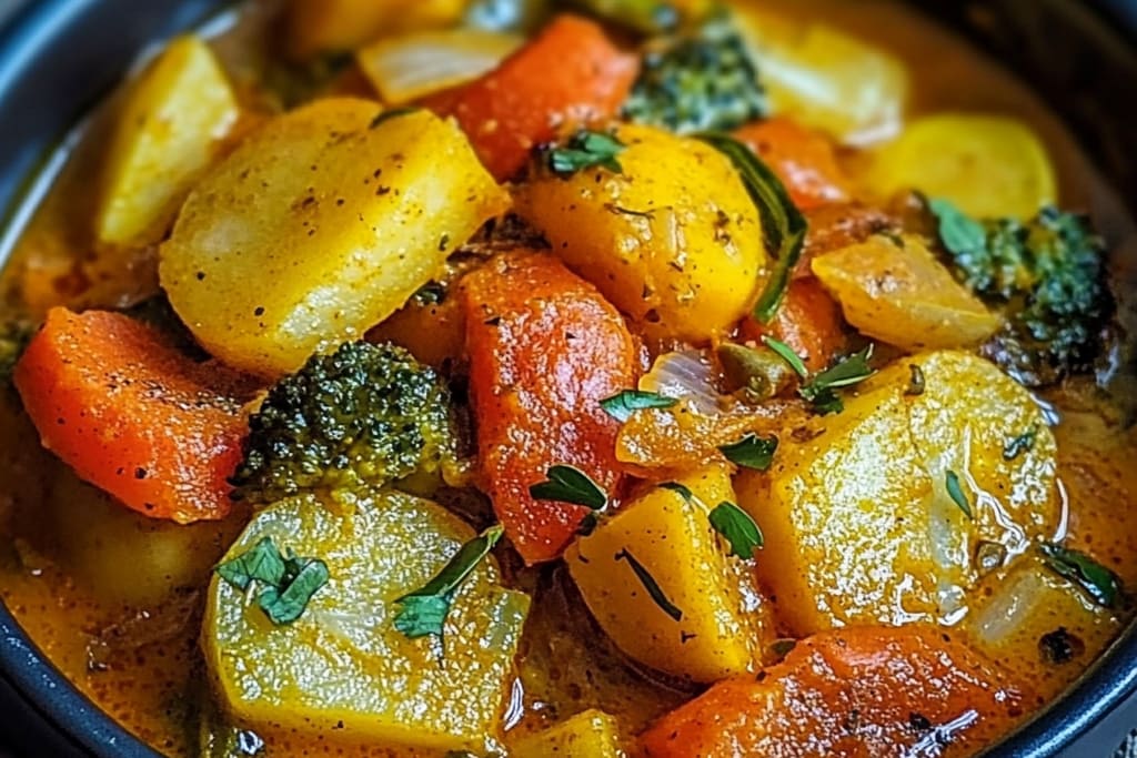 Curry de Légumes : Une Escapade Flavorful et Réconfortante