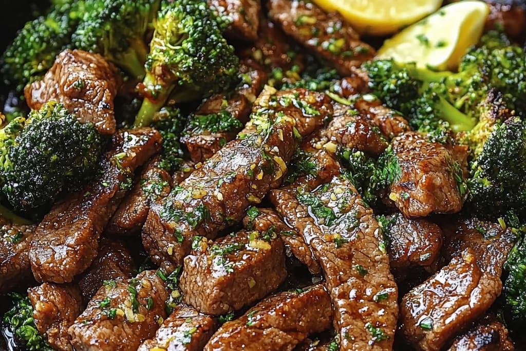 Lemon Garlic Steak and Broccoli Skillet: An Incredible Ultimate Recipe