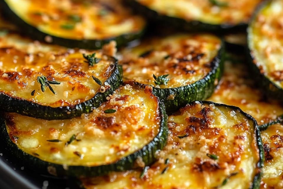 Roasted Parmesan Zucchini: An Incredible Essential Side Dish Recipe