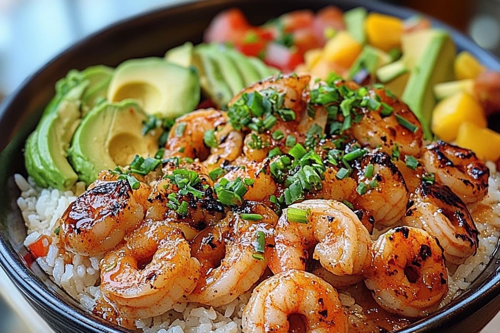 Shrimp and Avocado Bowls: An Incredible Essential Recipe for a Fresh & Healthy Lunch Idea