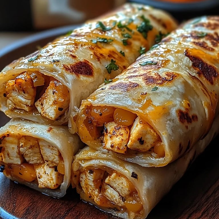 Cheesy Garlic Chicken Wraps: An Amazing Ultimate Recipe