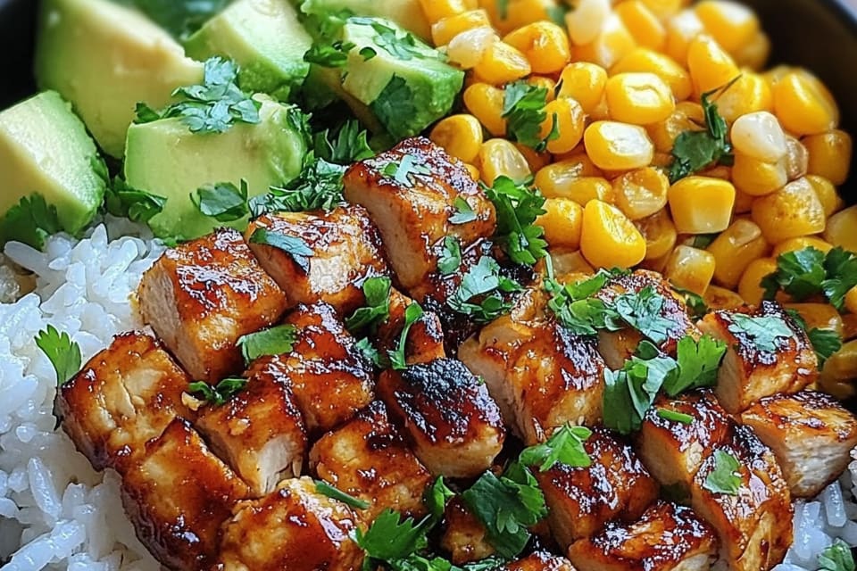 Flavor-Packed Street Corn Chicken Rice Bowl: An Incredible 7-Step Recipe