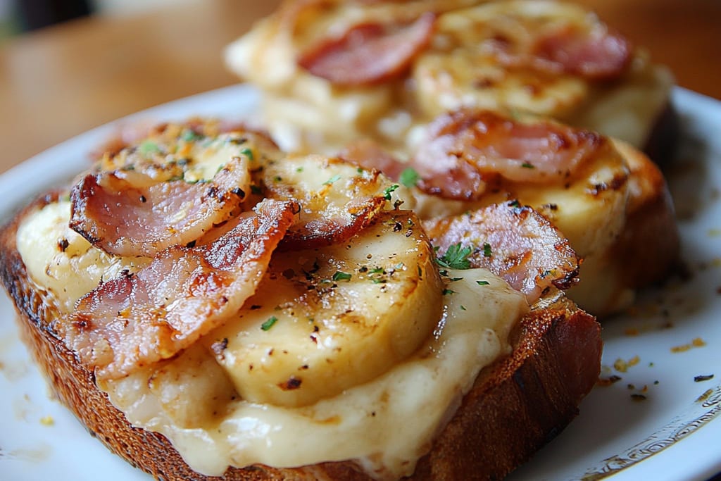 Fried Bananas and Bacon on Bread: An Amazing Ultimate Breakfast Treat