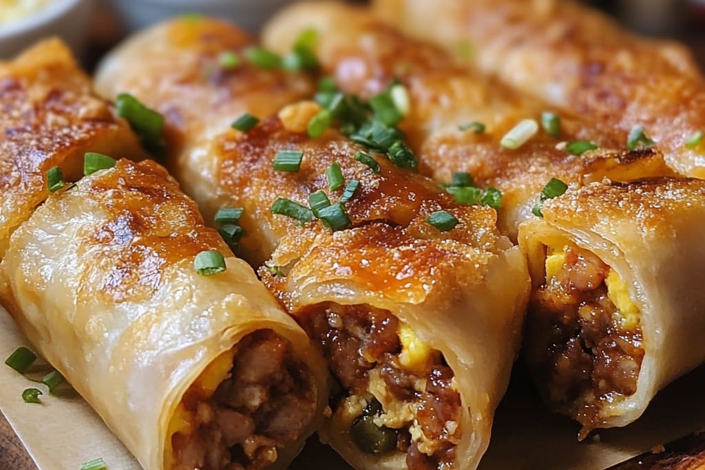 Cheeseburger Egg Roll Snack: An Amazing Ultimate Recipe