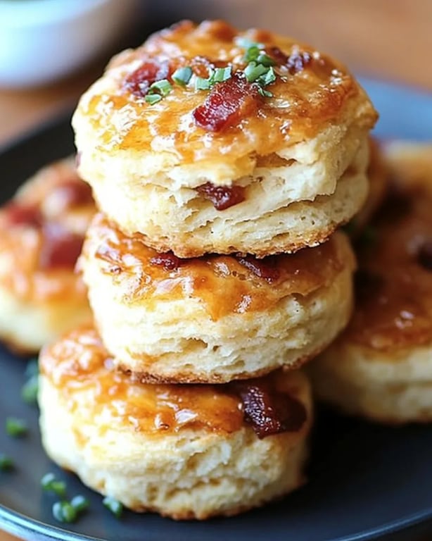 Biscuits au cheddar, au bacon et à l’érable : Une Recette Incroyable Ultime
