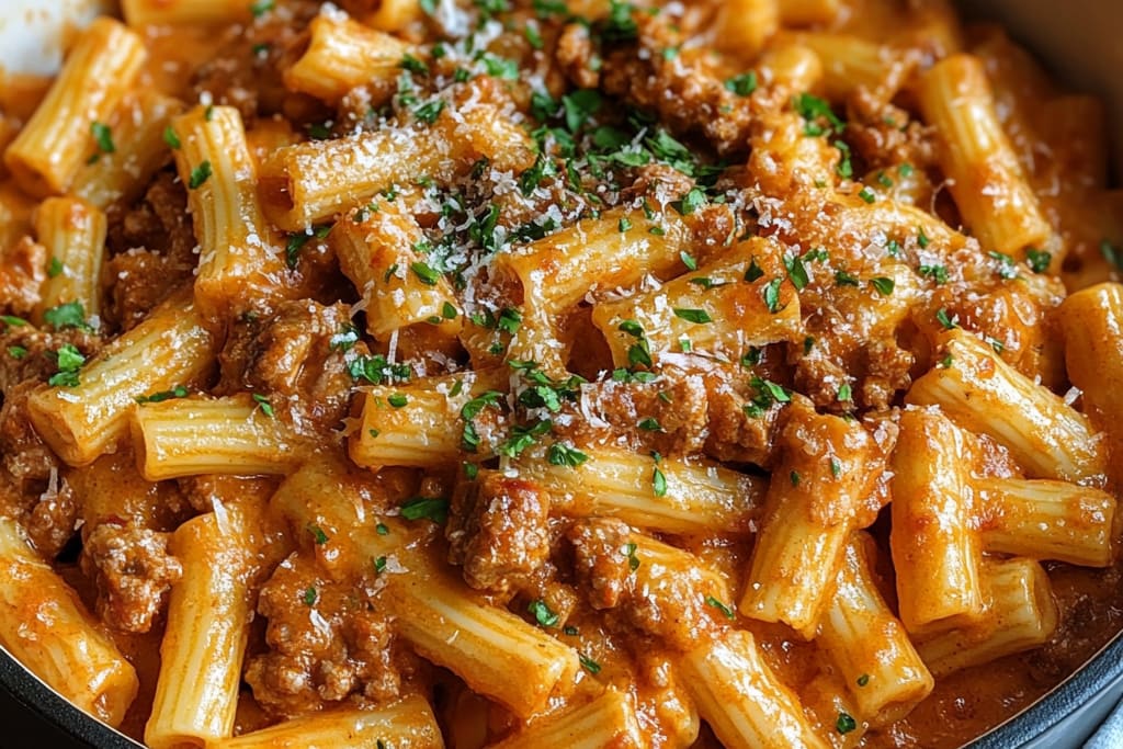 One Pot Creamy Tomato Beef Pasta: An Incredible Ultimate Recipe