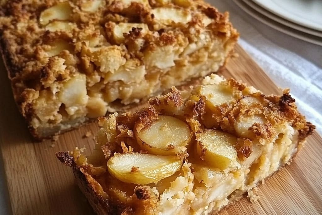 Cake aux Pommes, Flocons d’Avoine et Amandes : Une Incroyable Douceur Nutritive et Sans Gluten