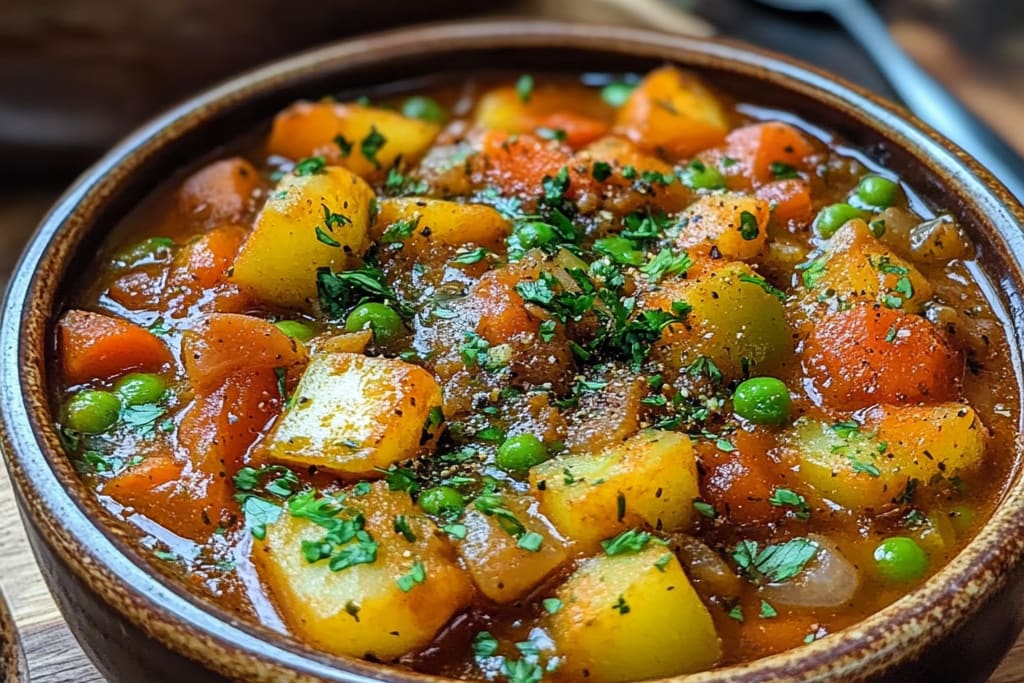 Hungarian Lentil Vegetable Stew: An Incredible 7-Ingredient Family Favorite