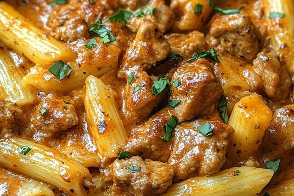 Creamy Beef Pasta: An Incredible 5-Star Protein-Packed Comfort Dish