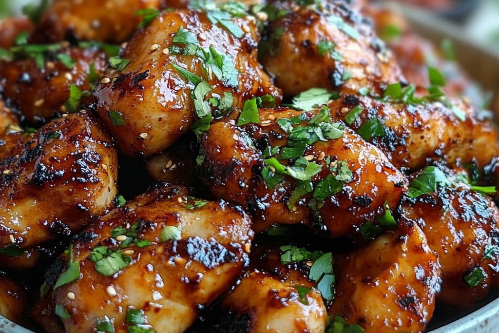 Air Fryer Korean Soy Garlic Chicken Thighs: An Incredible Ultimate Recipe