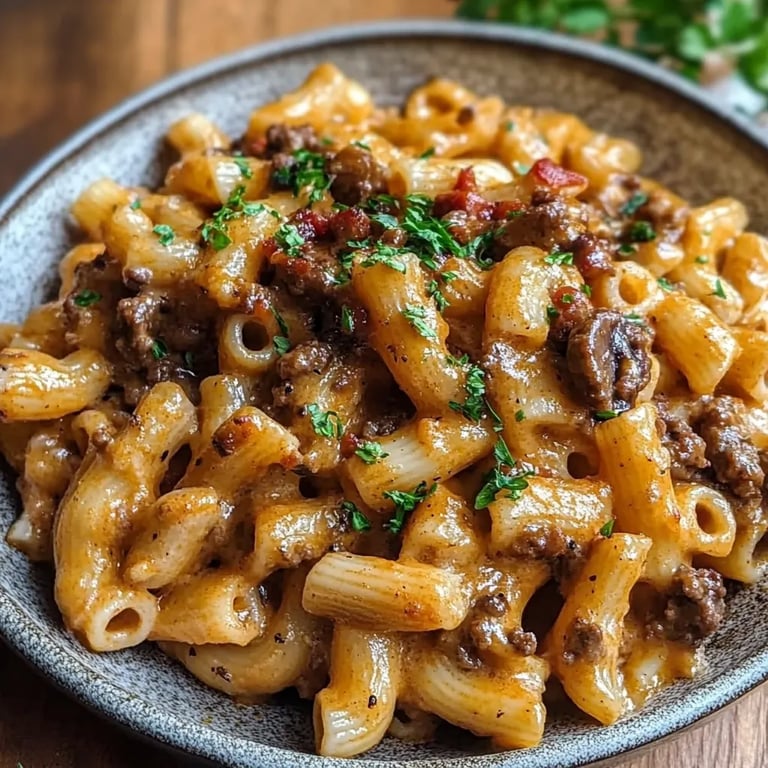 One-Pot Vegan Cheeseburger Pasta: An Amazing Ultimate Recipe