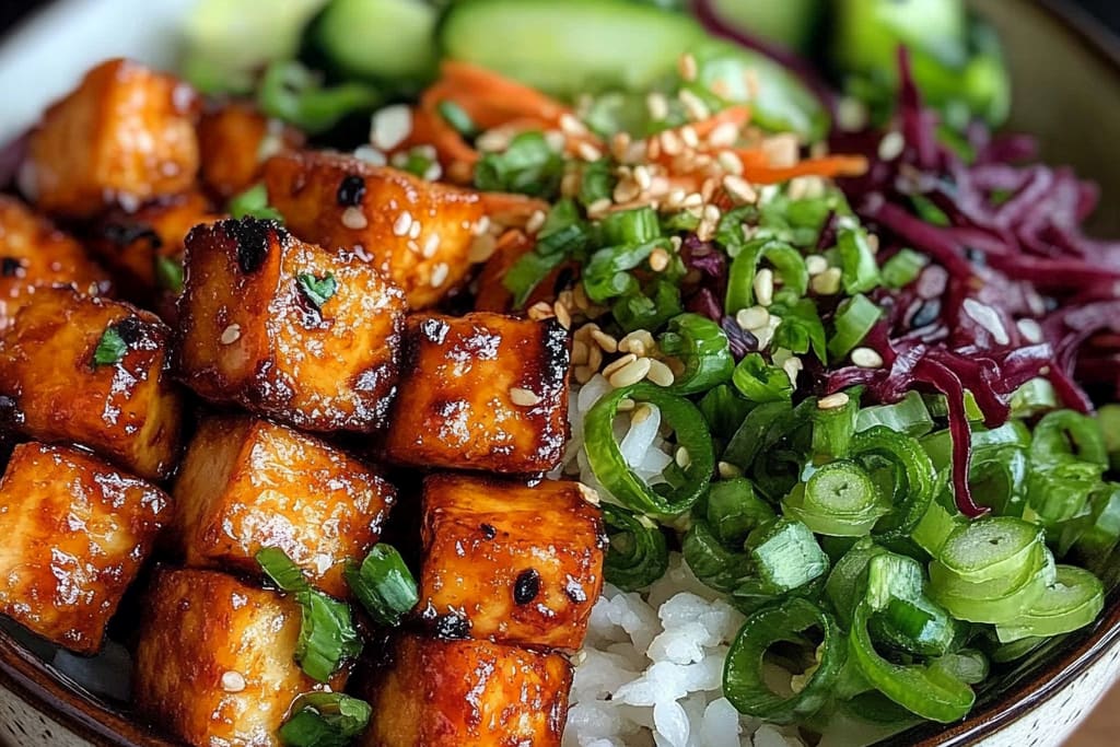 Crispy Baked Korean Tofu Bowls: An Incredible Amazing Recipe