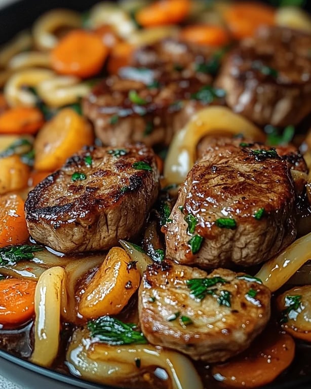 Nouilles sautées au steak et aux crevettes : Une Recette Incroyable Ultime