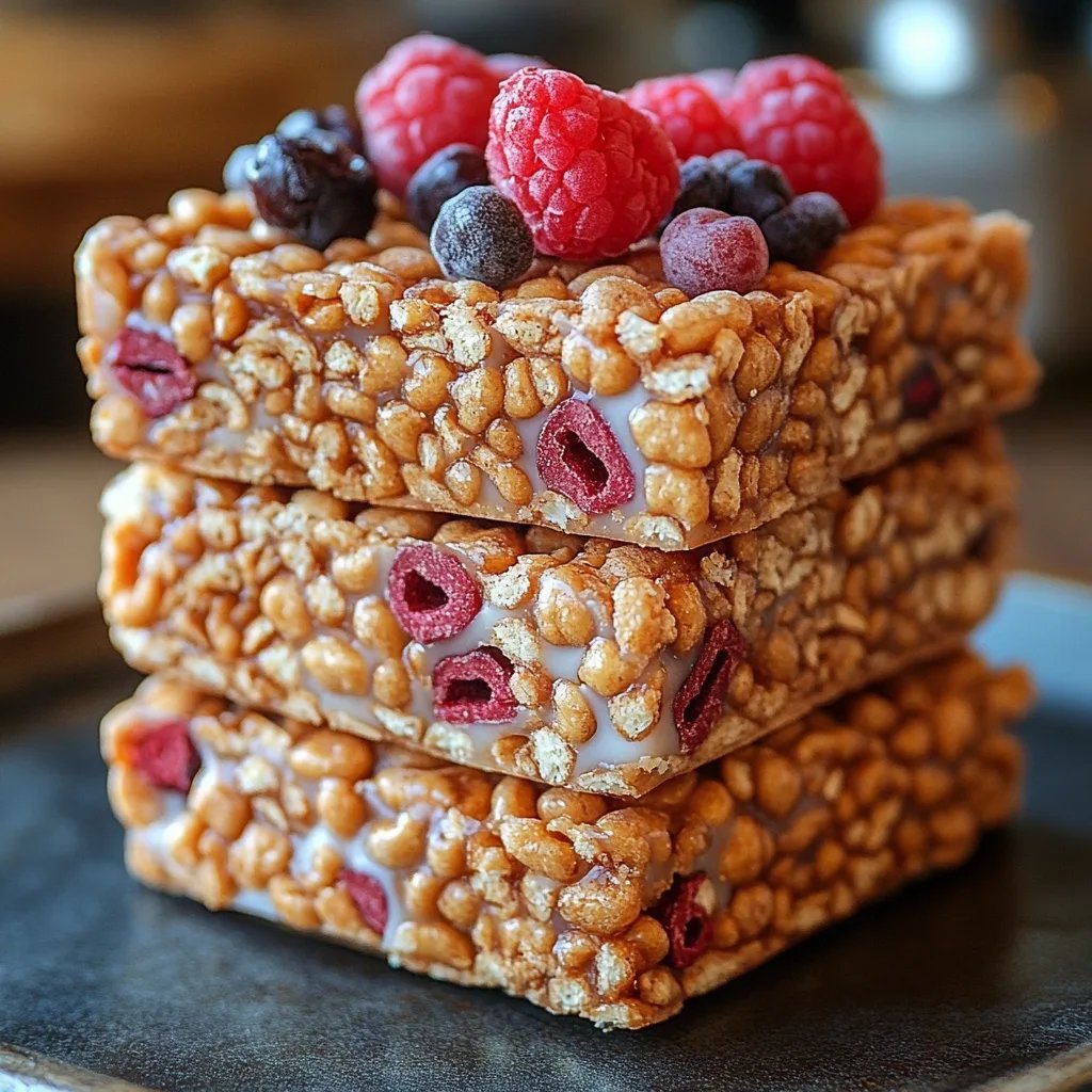 Healthy Dessert Cereal Bars: An Incredible Ultimate Recipe