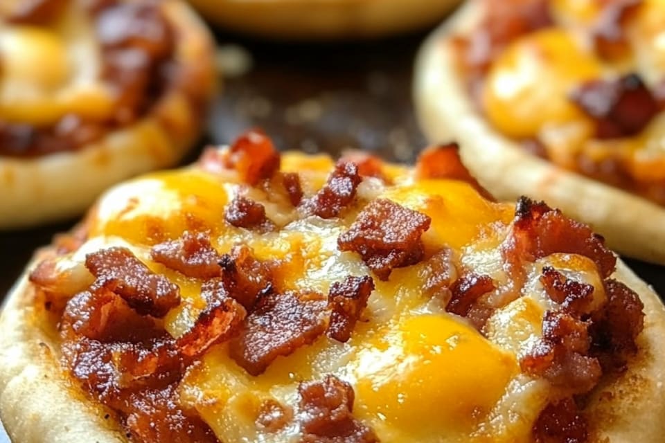 English Muffin Breakfast Pizzas: An Incredible 5-Minute Morning Treat