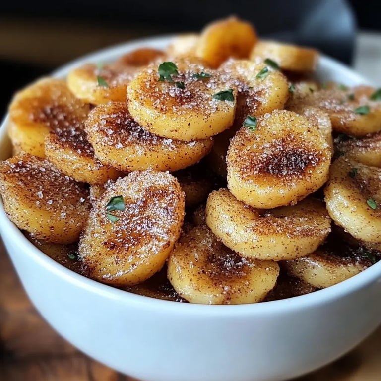 Cinnamon-Sugar Air Fryer Banana Chips: An Amazing Ultimate Recipe