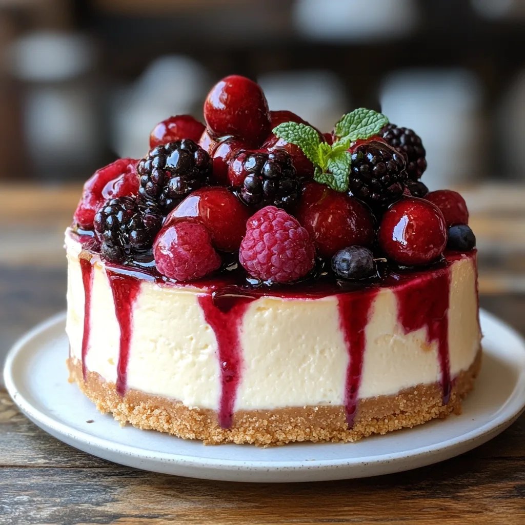 Vegan Berry Cheesecake: An Incredible Ultimate Recipe for All Occasions