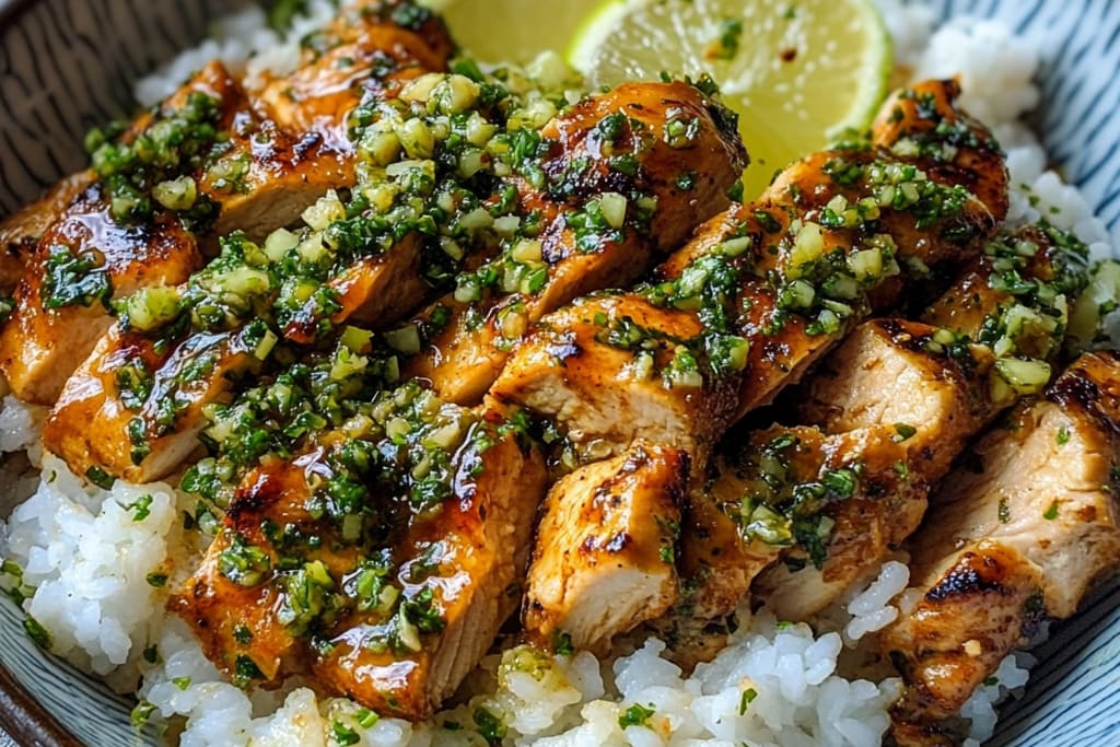 Chipotle Chicken w/ Chunky Pistachio Sauce: An Incredible Ultimate Recipe