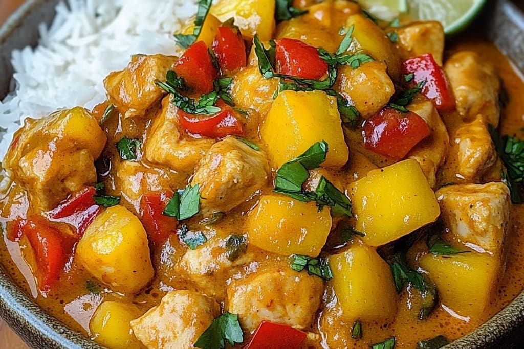 Easy Mango Chicken Curry: An Incredible 5-Ingredient Recipe