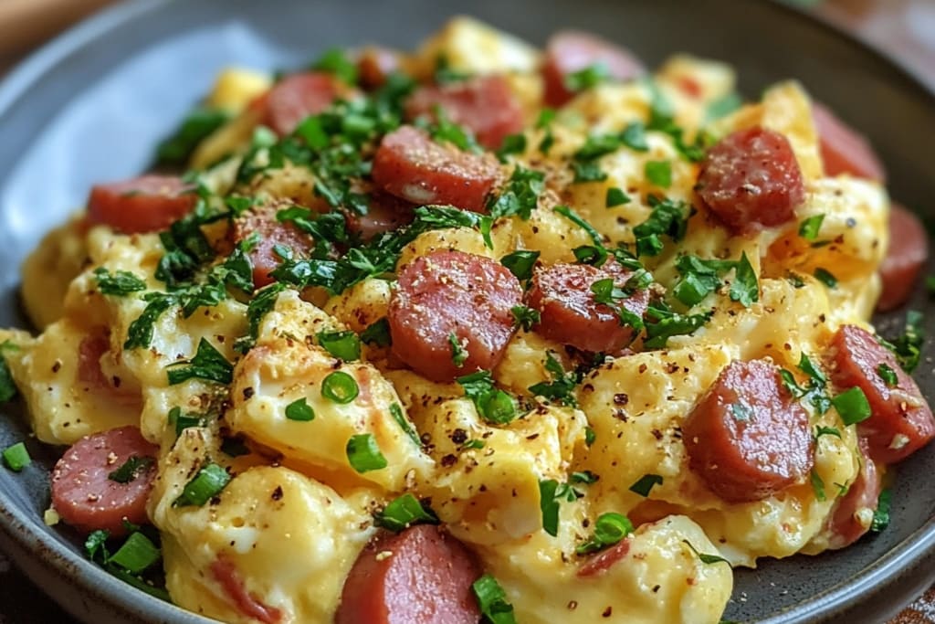 Scrambled Eggs with Polish Kielbasa: An Incredible Ultimate Recipe