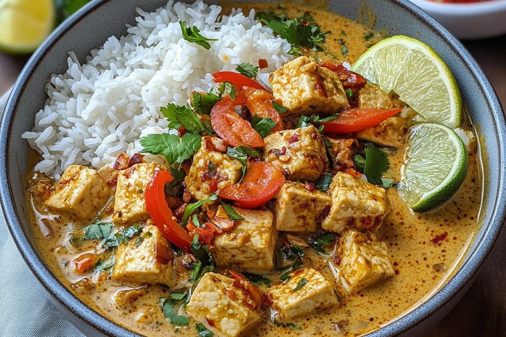 Vegan Tofu Thai Peanut Curry: An Amazing Ultimate Delight