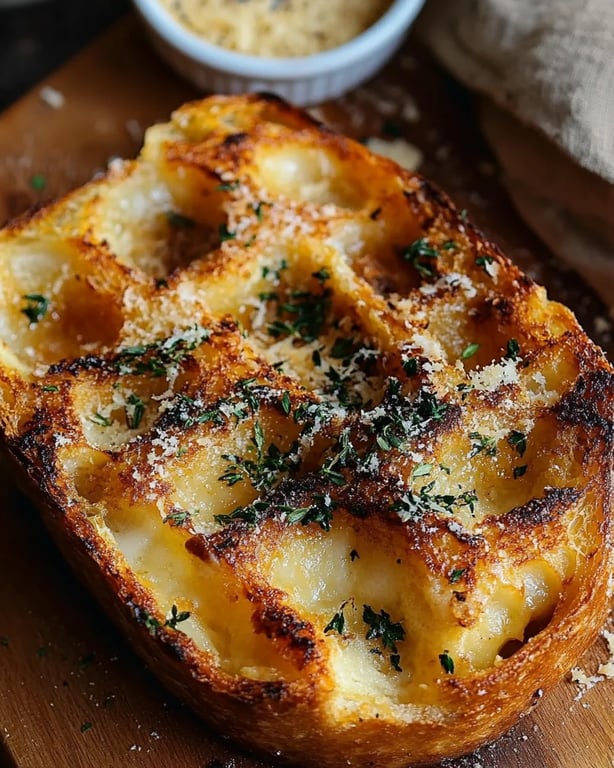 Pain Perdu Savoureux au Thym, à la Sauge et au Parmesan : Une Recette Incroyable Ultime