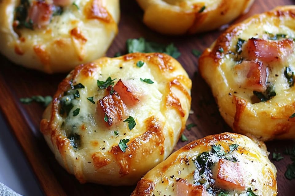 Ham Cheese & Spinach Puffs: An Amazing Ultimate Snack for Any Occasion