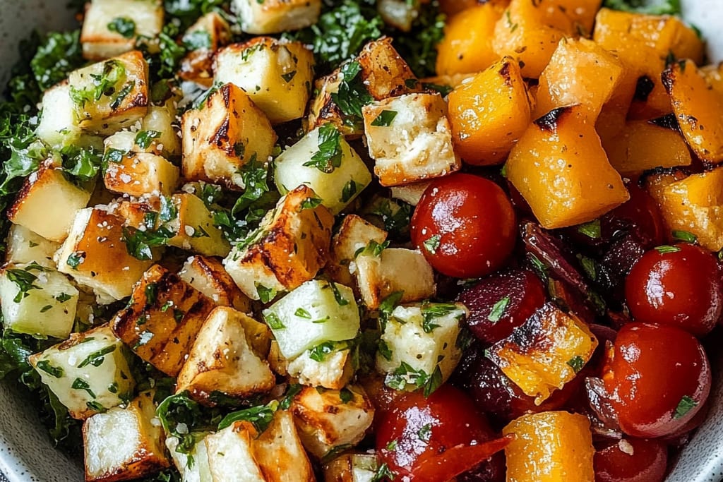 Healthy Fall Salad: An Amazing Ultimate Harvest Medley