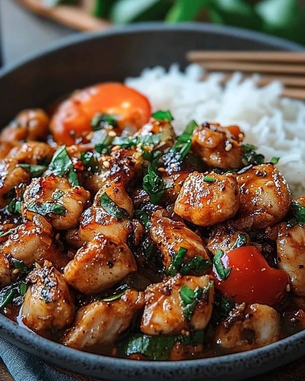 Poulet au Basilic Thaï : Une Recette Incroyable Ultime