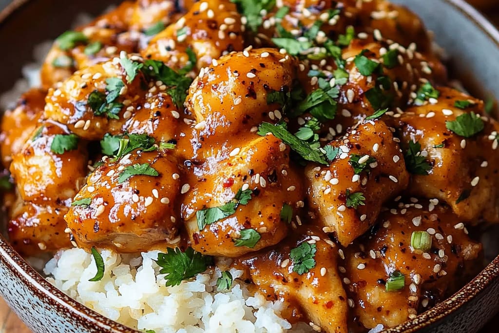Easy Baked Spicy Sesame Butter Chicken: An Incredible 5-Ingredient Recipe