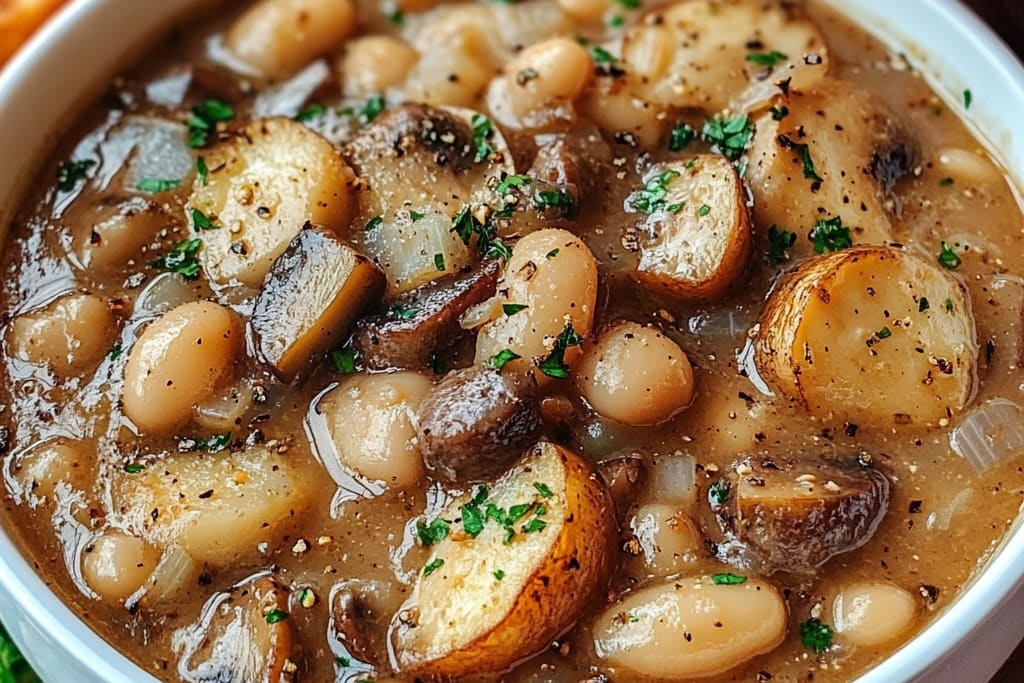 Cozy White Bean Mushroom Stew: An Amazing Ultimate Comfort Recipe