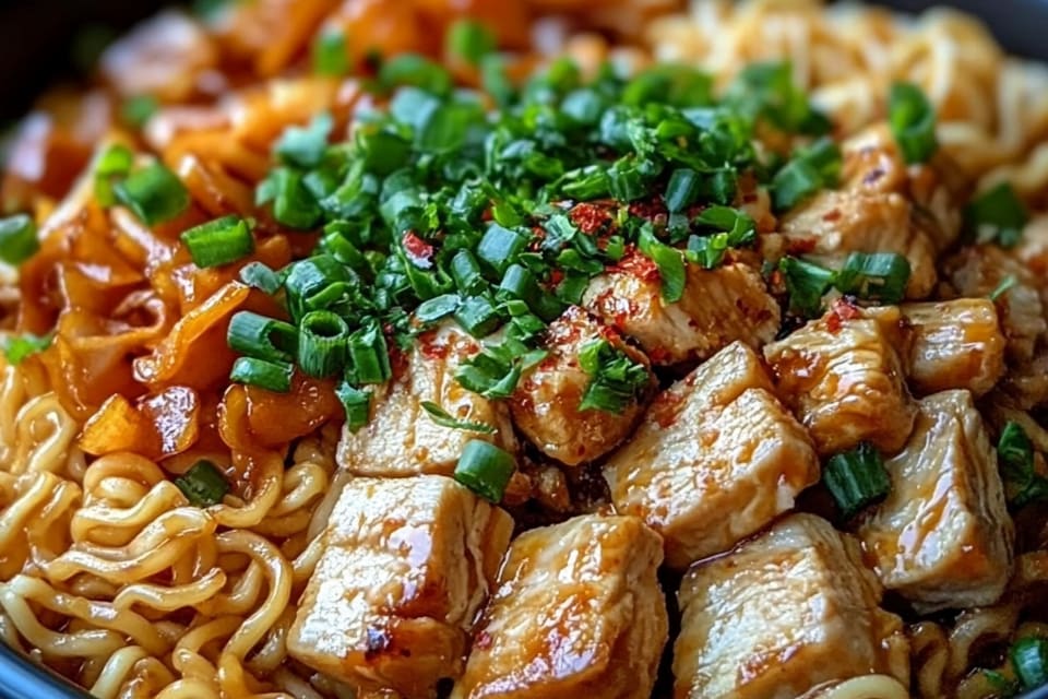 Chicken Ramen Stir Fry: An Incredible Ultimate 7-Ingredient Weeknight Meal