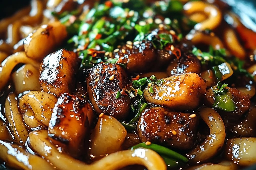 Black Pepper Stir Fried Udon: An Incredible, Amazing Recipe